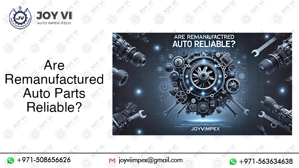 Are remanufactured auto parts reliable?
