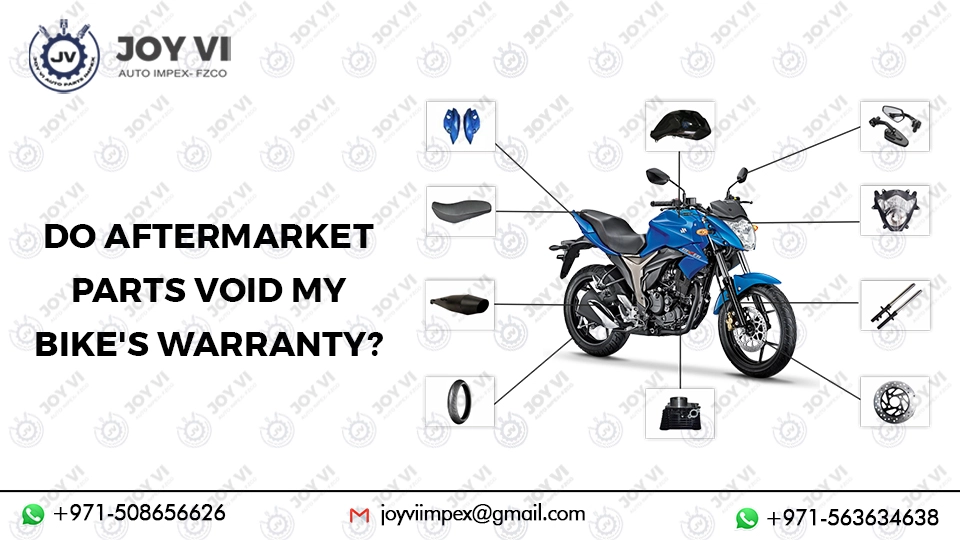 Do Aftermarket Parts Void My Bike’s Warranty?